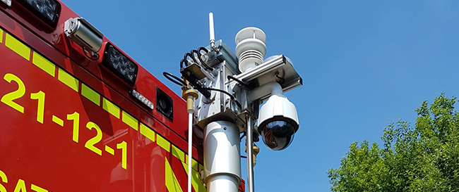 Auftragserfolg für Thies Clima: 100 Feuerwehrfahrzeuge erhalten mobile Wetterstationen
