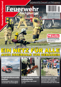Feuerwehr Übung Zeitschrift