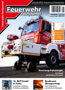 Feuerwehr Zeitschrift Ausgabe 2016