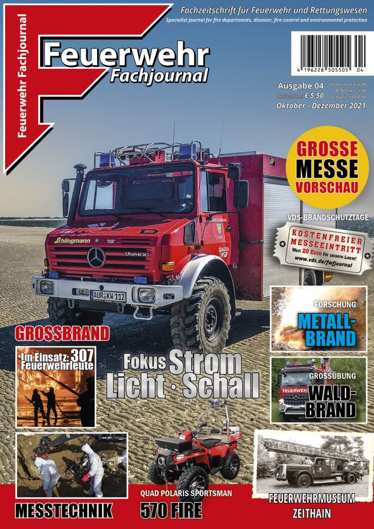 Feuerwehr Zeitschrift 2021
