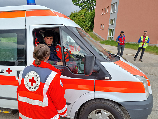 Großangelegte Katastrophenschutzübung „Flammendes Steindl“ im Landkreis Cham 2 2025 05 16 CHAM Katastrophenschutz 02