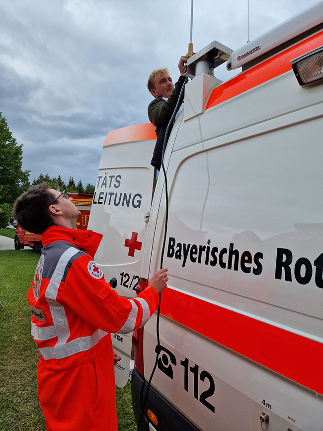 Großangelegte Katastrophenschutzübung „Flammendes Steindl“ im Landkreis Cham 5 2025 05 16 CHAM Katastrophenschutz 05