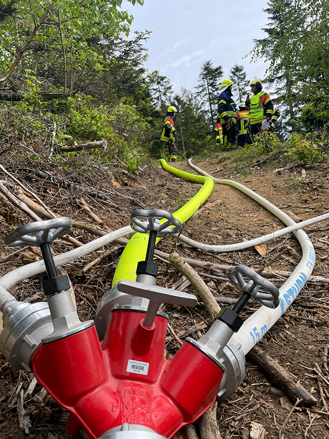 Großangelegte Katastrophenschutzübung „Flammendes Steindl“ im Landkreis Cham 7 2025 05 16 CHAM Katastrophenschutz 07