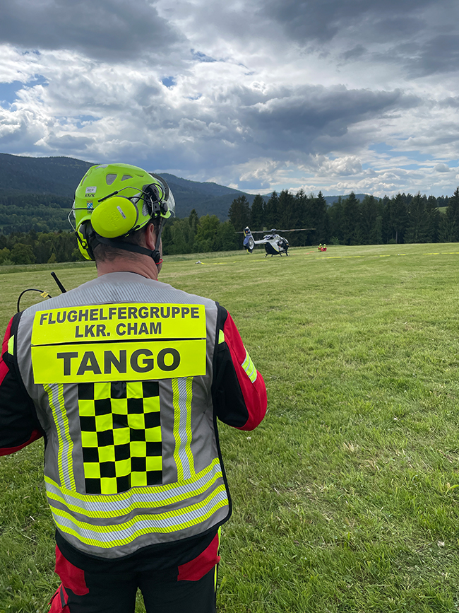 Großangelegte Katastrophenschutzübung „Flammendes Steindl“ im Landkreis Cham 9 2025 05 16 CHAM Katastrophenschutz 09