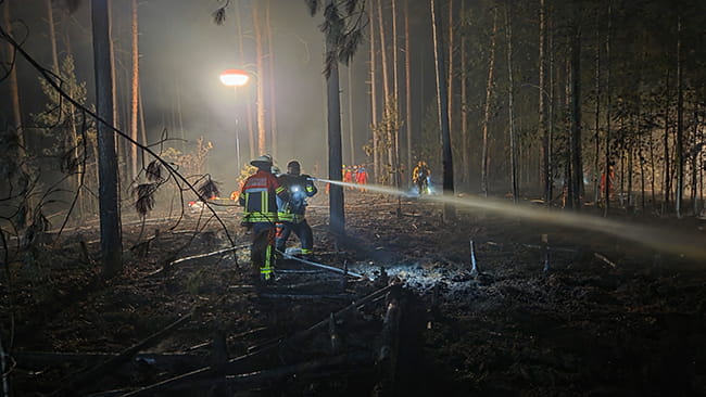 Waldbrand in Neubau am See in der Oberpfalz am 27.05.2026 5 Waldbrand in Neubau am See