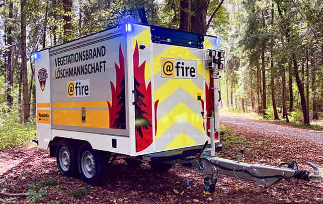 Neuer Vegetationsbrandanhänger für spezialisierte Löschmannschaften 1 @fire waldbrandanhänger