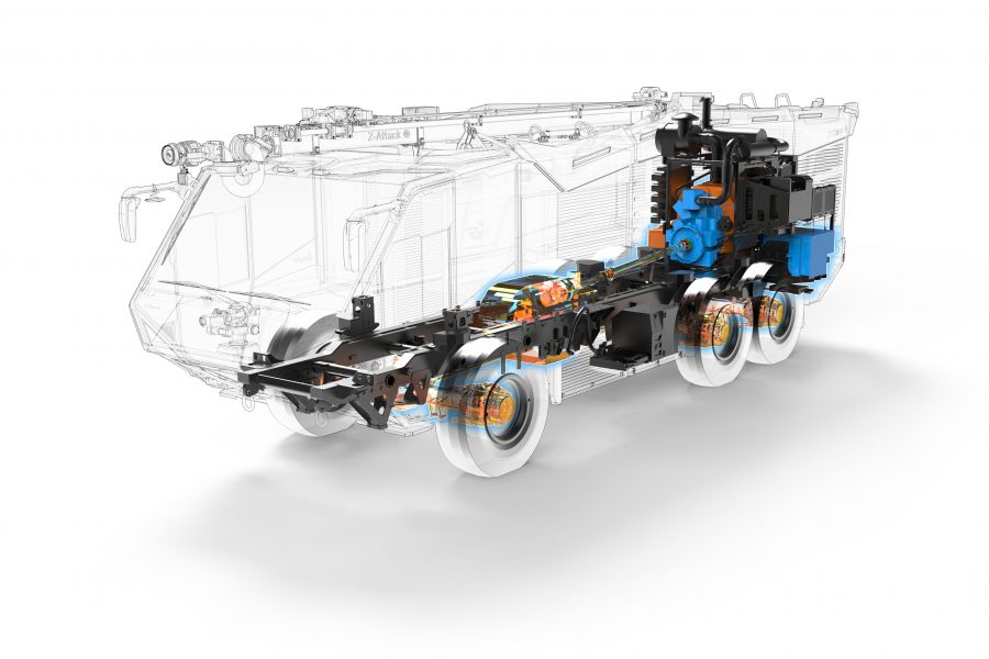 220608 Visualisierung Antriebsstrang Hybrid