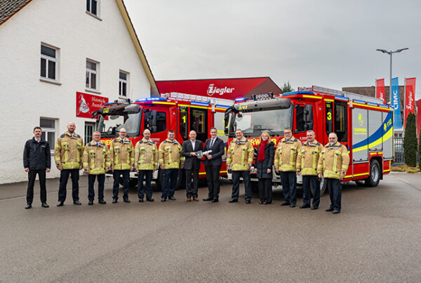 Ziegler stattet Heimatfeuerwehr Giengen mit zwei HLF 10 aus 4 Albert Ziegler GmbH stattet Heimatfeuerwehr mit zwei HLF10 aus