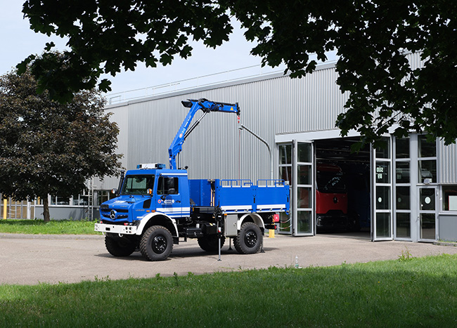 66 Unimog THW-Logistik