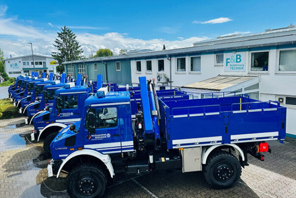 66 Unimog THW-Logistik
