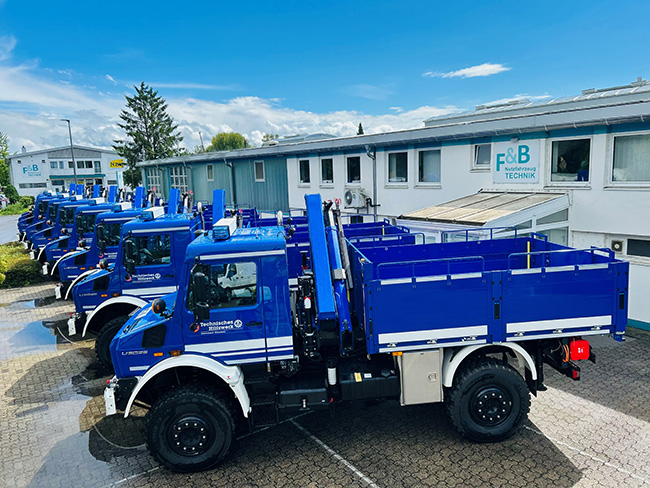 Feuerwehr Fachjournal 1 66 Unimog THW-Logistik
