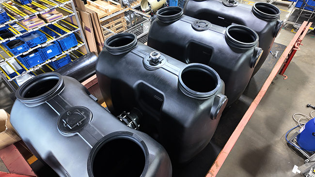 Abrollbehälter Wasser - Modularer Abrollbehälter für Feuerwehr Lenting 2 Abrollbehälter Wasser vier Behälter