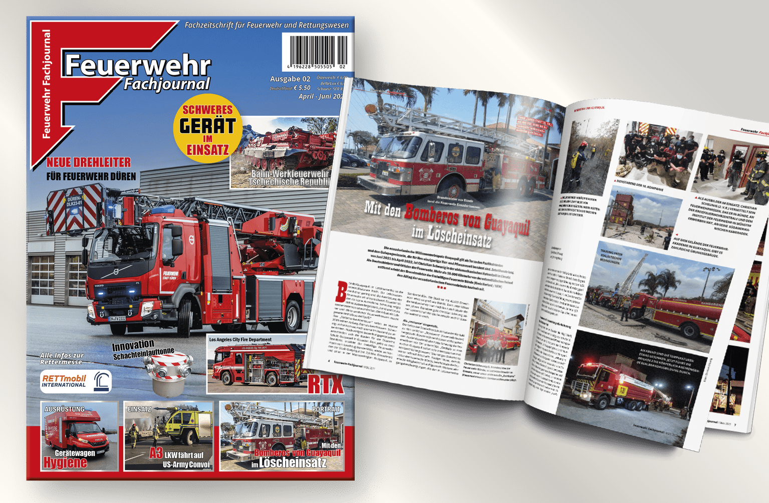 Feuerwehr Fachjournal 2 Feuerwehr Fachjournal März 2022