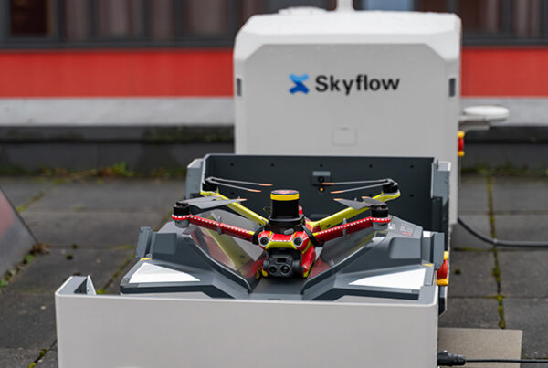 Berufsfeuerwehr München setzt innovative Drohne von Skyflow ein.