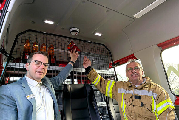 Rauchmeldesystem für die Feuerwehr Bedburg-Hau