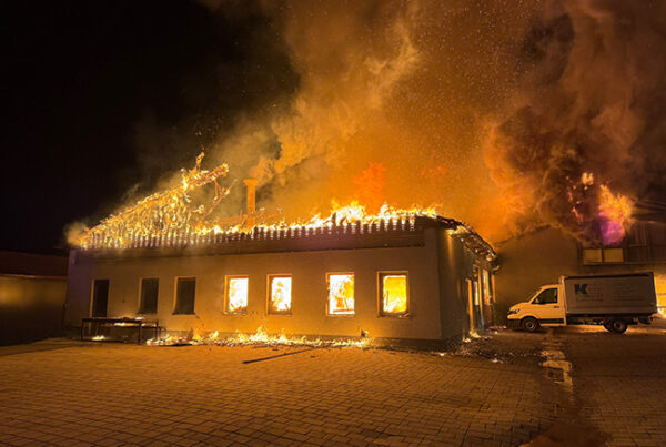 Brand Michelsneukirchen 1. Mai
