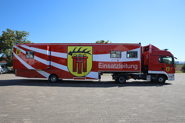 Landkreis Böblingen geht mit ELW2 neue Wege in der Feuerwehrinfrastruktur
