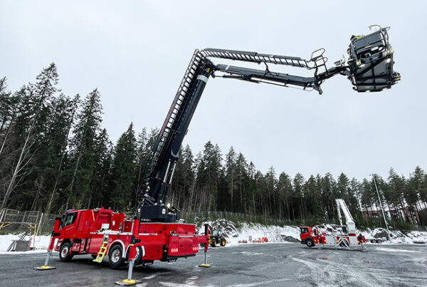 Bronto F45XR aerial rescue platform