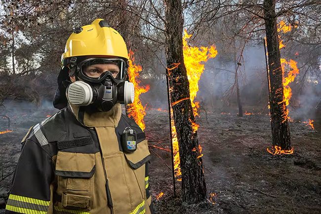 Leichter Atemschutz: Neues Waldbrand-Set für Feuerwehren