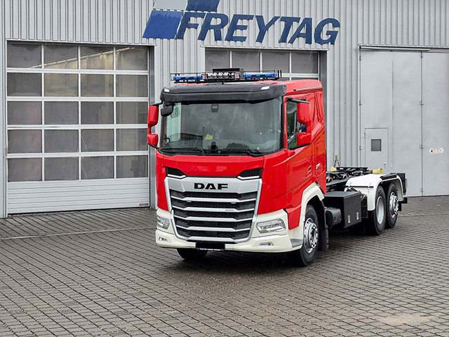 DAF Einsatzfahrzeug Abrollkipper