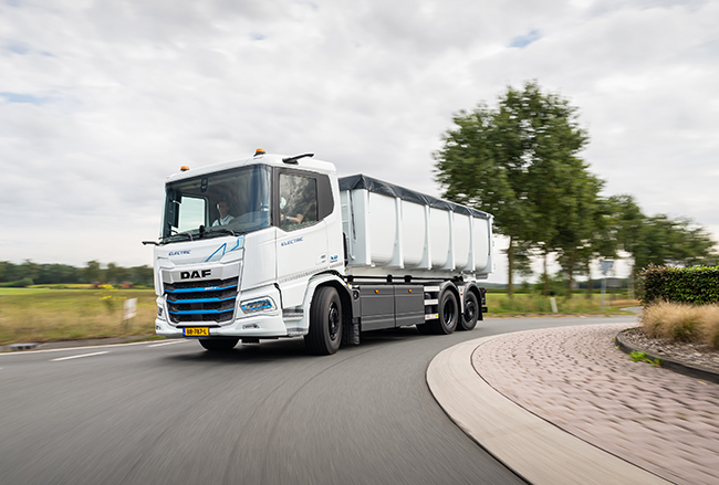 DAF XD 350 Electric FAN 6x2 als Abrollkipper