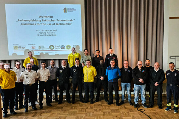 Wegweisender Workshop zu taktischem Feuereinsatz 8 DFV Workshop taktischer Feuereinsatz 01 s