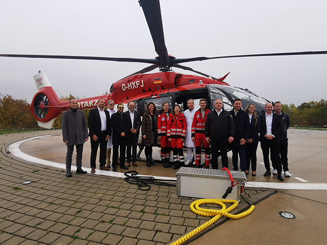 DRF Luftrettung weiterhin Betreiber der Station am Standort Regensburg 1 Teilnehmende