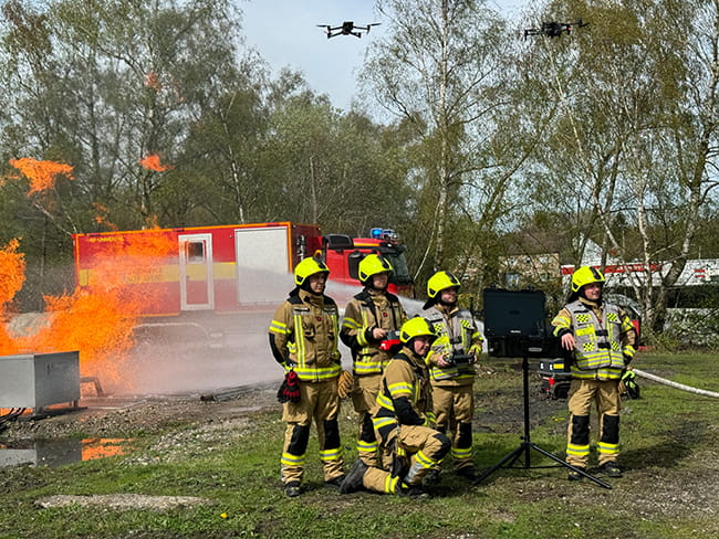 Feuerwehr Fachjournal 2 EU-Fernpilotenzeugnis STS