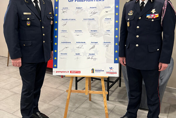 Historischer Tag für die Feuerwehrverbände in Europa 4 Erster Europa Feuerwehrgipfel in Paris s