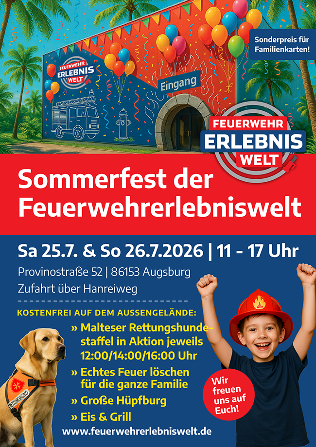 FEW Sommerfest Plakat 25.07. 26.07.2026