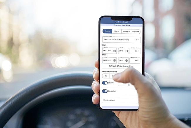 Advertorial: Digitale Feuerwehrarbeit mit dem FF-Agent – Effizient kommunizieren, einfach verwalten 1 FF Agent Fahrtenbuch s