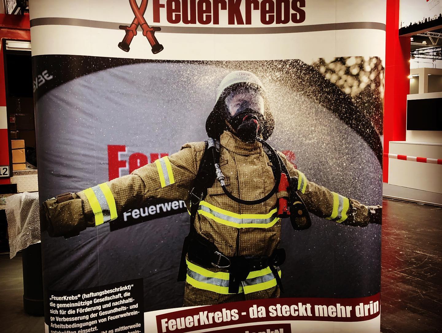 FeuerKrebs mit tollem Programm und viel Informationen auf der INTERSCHUTZ