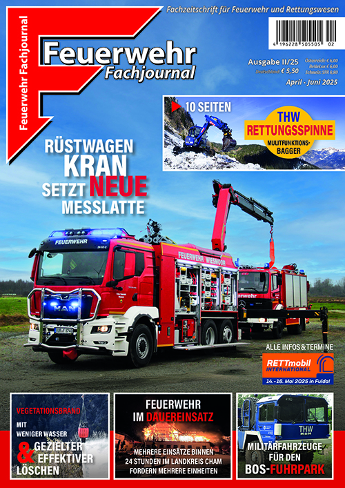 Feuerwehr Fachjournal 2025 02