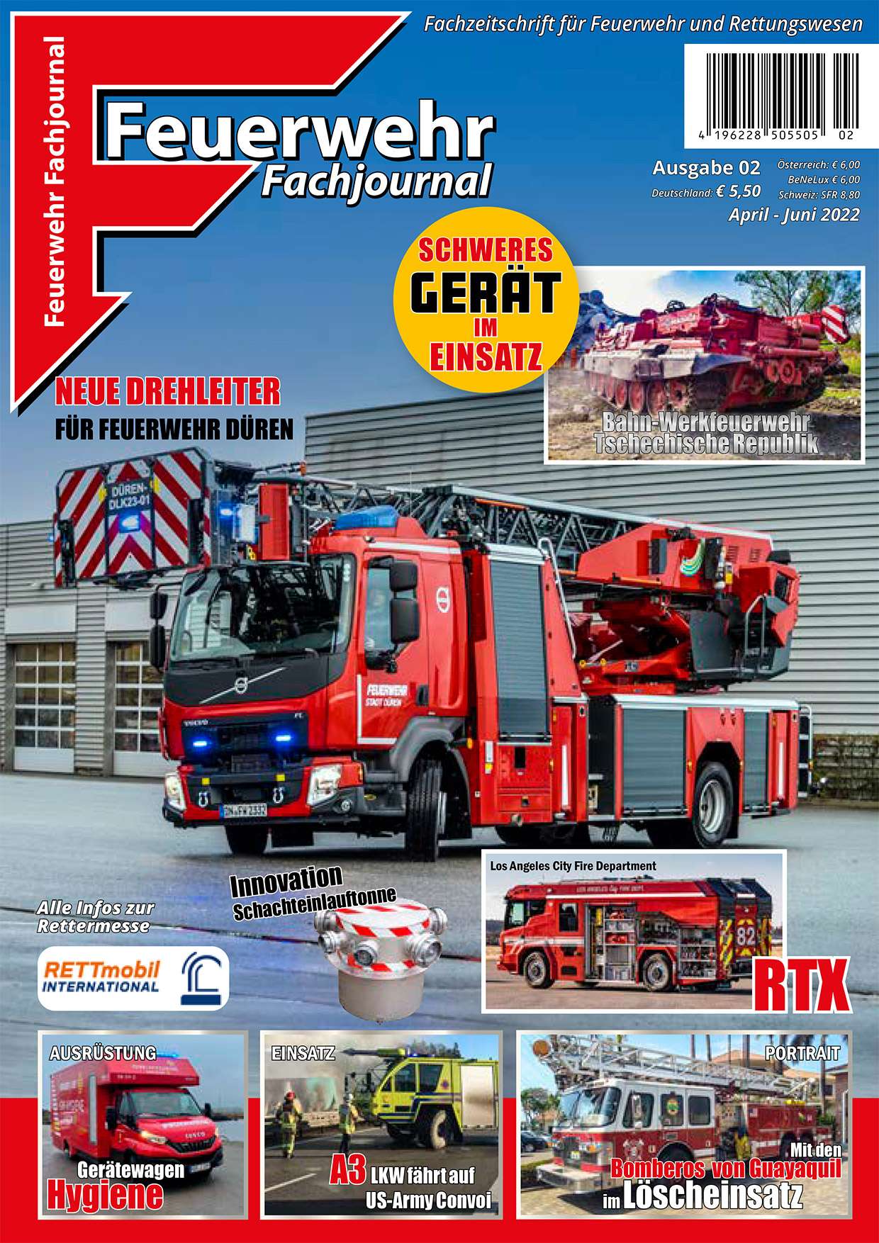 Geschützt: Feuerwehr Fachjournal | April – Juni 2022