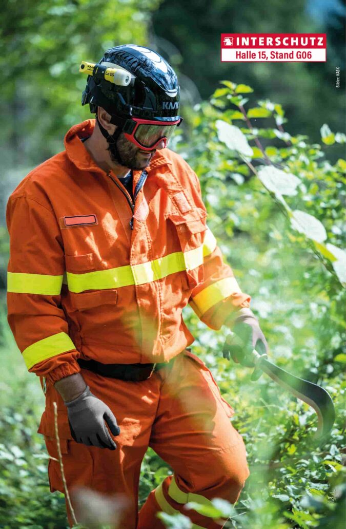 KASK Quantum-Serie erweitert durch neue Goggle und L-5 POWER Helmlampe für Vegetationsbrand und Rettung 1 Feuerwehr Fachjournal 29Mai2026 KASK 001s
