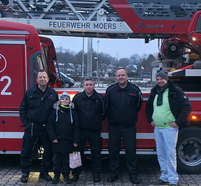 Vorbildliches Handeln: Feuerwehr Moers empfängt 10-jährigen Ersthelfer 5 Vorbildlicher Einsatz von Konstantin