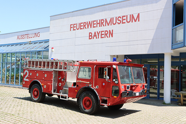 Feuerwehrmuseum Bayern in Waldkraiburg: Sonderausstellung Deutsche Firefighter unterm Sternenbanner