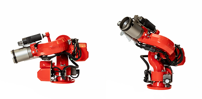 Neuer kompakter Löschmonitor M1 für den stationären Brandschutz und für Feuerwehrfahrzeuge