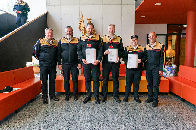 Funk-Leistungsprüfung Gold erstmals in Tirol ausgetragen 6 Funkleistungspruefung Tirol Gold 111s