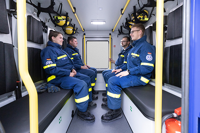 Gerätekraftwagen THW Mannschaftskabine