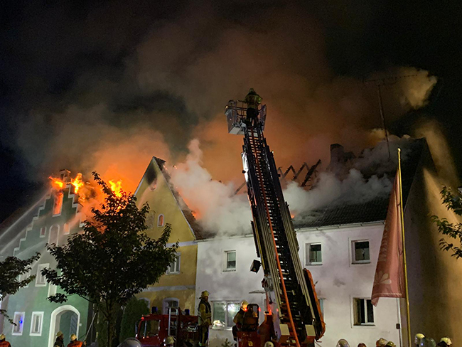 Großbrand 25. Mai 2020 Hohenburg 11 Großbrand Hohenburg 25. Mai 2020