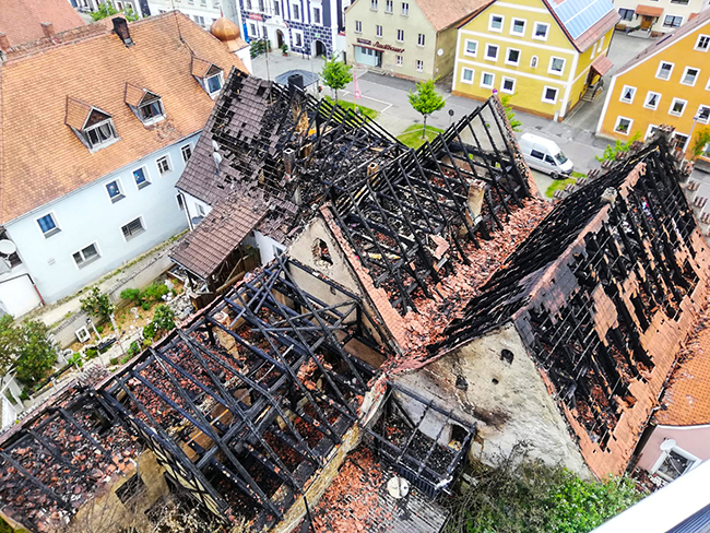Großbrand 25. Mai 2020 Hohenburg 17 Großbrand Hohenburg 25. Mai 2020 Dienstag
