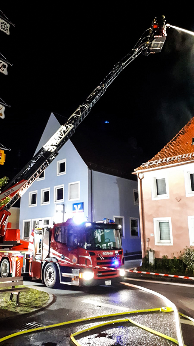 Großbrand 25. Mai 2020 Hohenburg 9 Großbrand Hohenburg 25. Mai 2020 DLK US Army Hohenfels