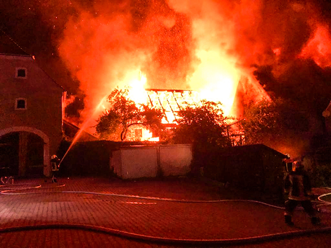 Großbrand 25. Mai 2020 Hohenburg 2 Großbrand Hohenburg 25. Mai 2020