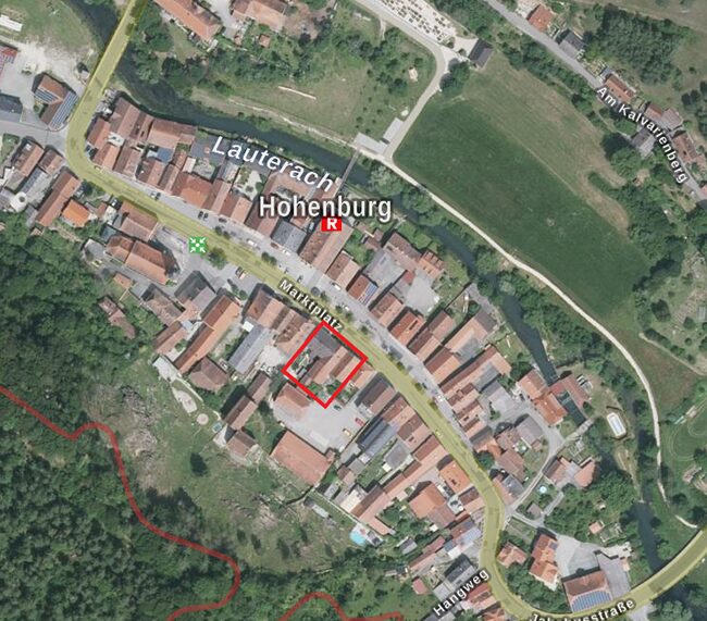 Großbrand 25. Mai 2020 Hohenburg 2 Großbrand Hohenburg 25. Mai 2020 Lage