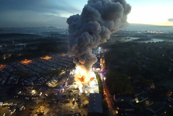 Grossbrand Schrottplatz Essen 21April2024 03 s