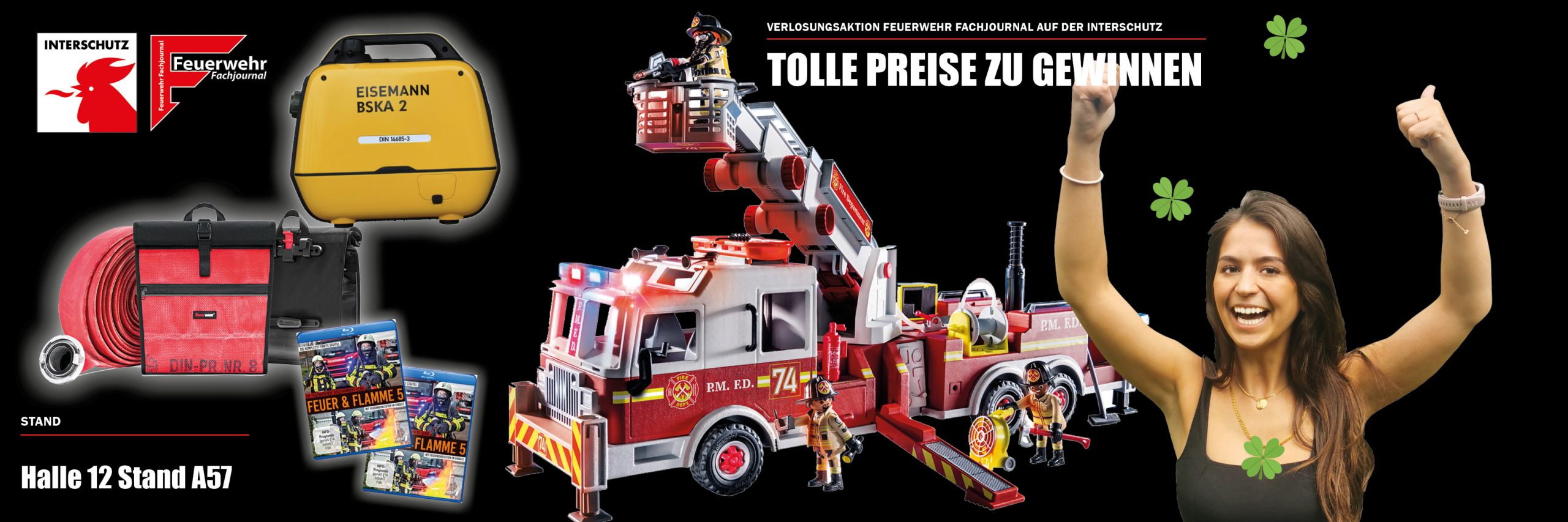 INTERSCHUTZ: Verlosung auf dem Stand Feuerwehr Fachjournal