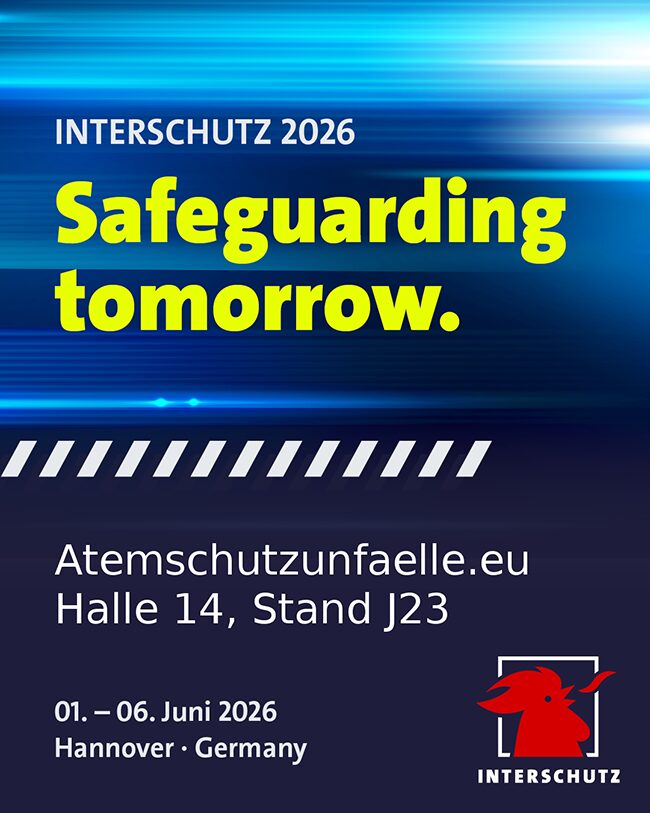 Atemschutzunfaelle.eu auf der INTERSCHUTZ 2026 in Themenhalle „Schutzausrüstung“, Halle 14, Stand J23 3 Atemschutzunfaelle.eu auf INTERSCHUTZ 2026 in der Themenhalle „Schutzausrüstung“, Halle 14, Stand J23