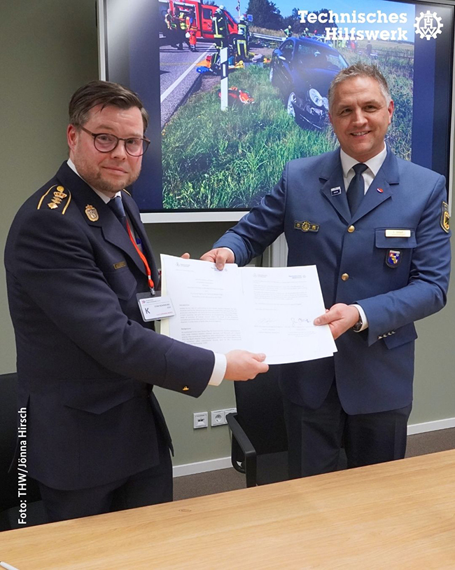 Vereinbarung THW DEMA