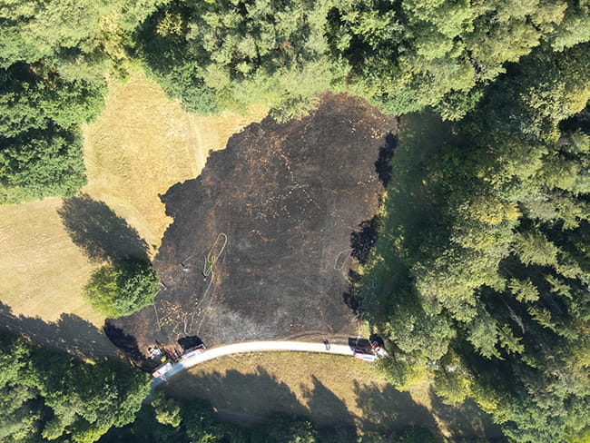 Feuerwehr Fachjournal 1 Vegetationsbrand bei Kreuzwertheim